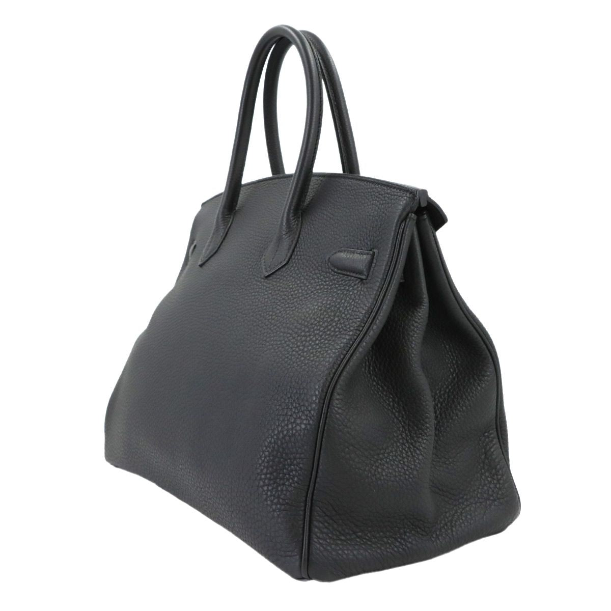 Hermes Birkin 35 Togo Black Hand Bag Silver — view 3