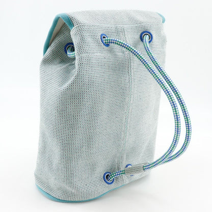 Hermes Cabin Backpack Kids Collection Toile Ash Blue — view 3