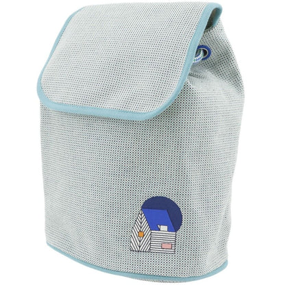 Hermes Cabin Backpack Kids Collection Toile Ash Blue — view 2