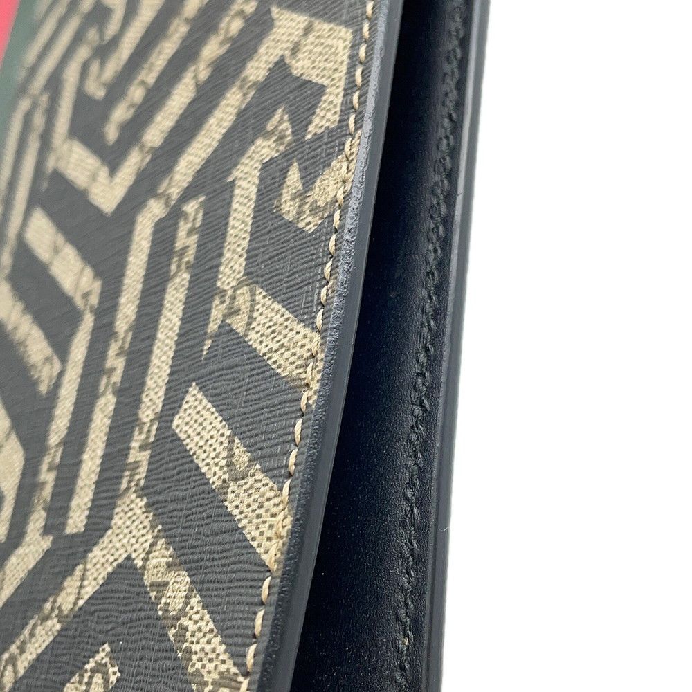 Gucci Clutch GG Carre Leather Sherry Bi Second Pouch — view 8