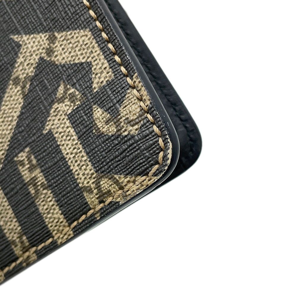 Gucci Clutch GG Carre Leather Sherry Bi Second Pouch — view 7