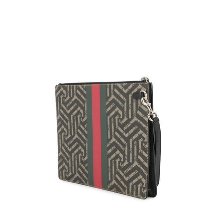 Gucci Clutch GG Carre Leather Sherry Bi Second Pouch — view 2