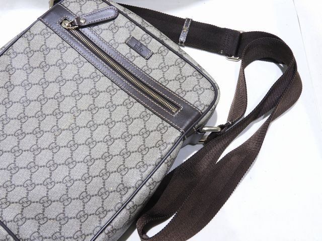 Gucci Messenger Bag GG Supreme Beige — view 3