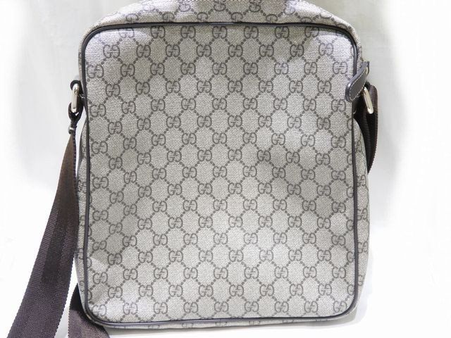 Gucci Messenger Bag GG Supreme Beige — view 2