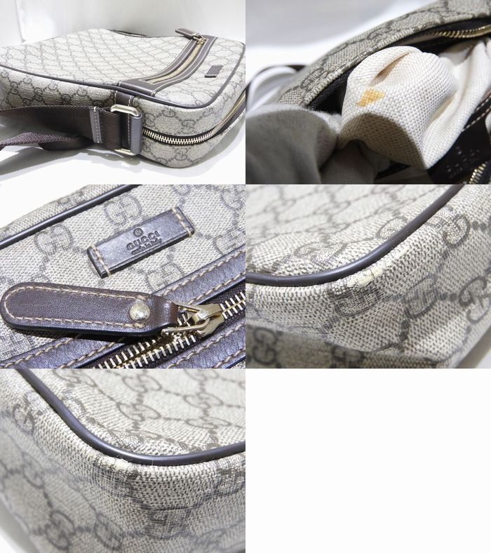 Gucci Messenger Bag GG Supreme Beige — view 5