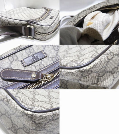 Gucci Messenger Bag GG Supreme Beige — view 5