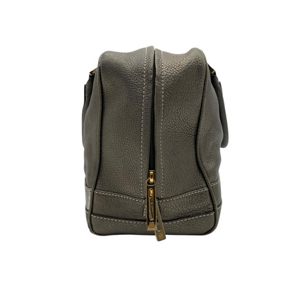 Loewe Amazona Boston Bag Leather Gray Anagram — view 5
