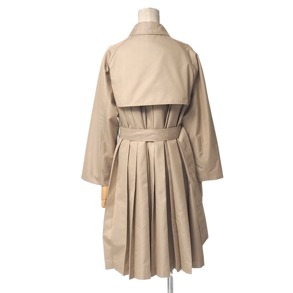 Max Mara Weekend Trench Coat 36 Back Pleated Spring