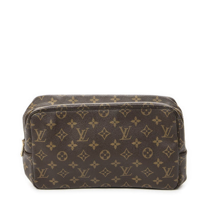 Louis Vuitton Toiletries Pouch Brown Monogram Canvas