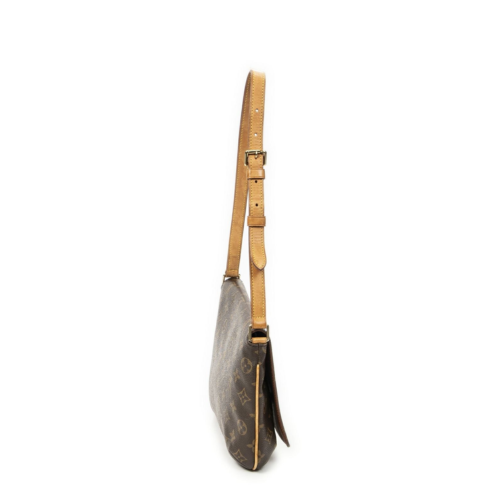 Louis Vuitton Musette Tango Brown Monogram Canvas — view 4