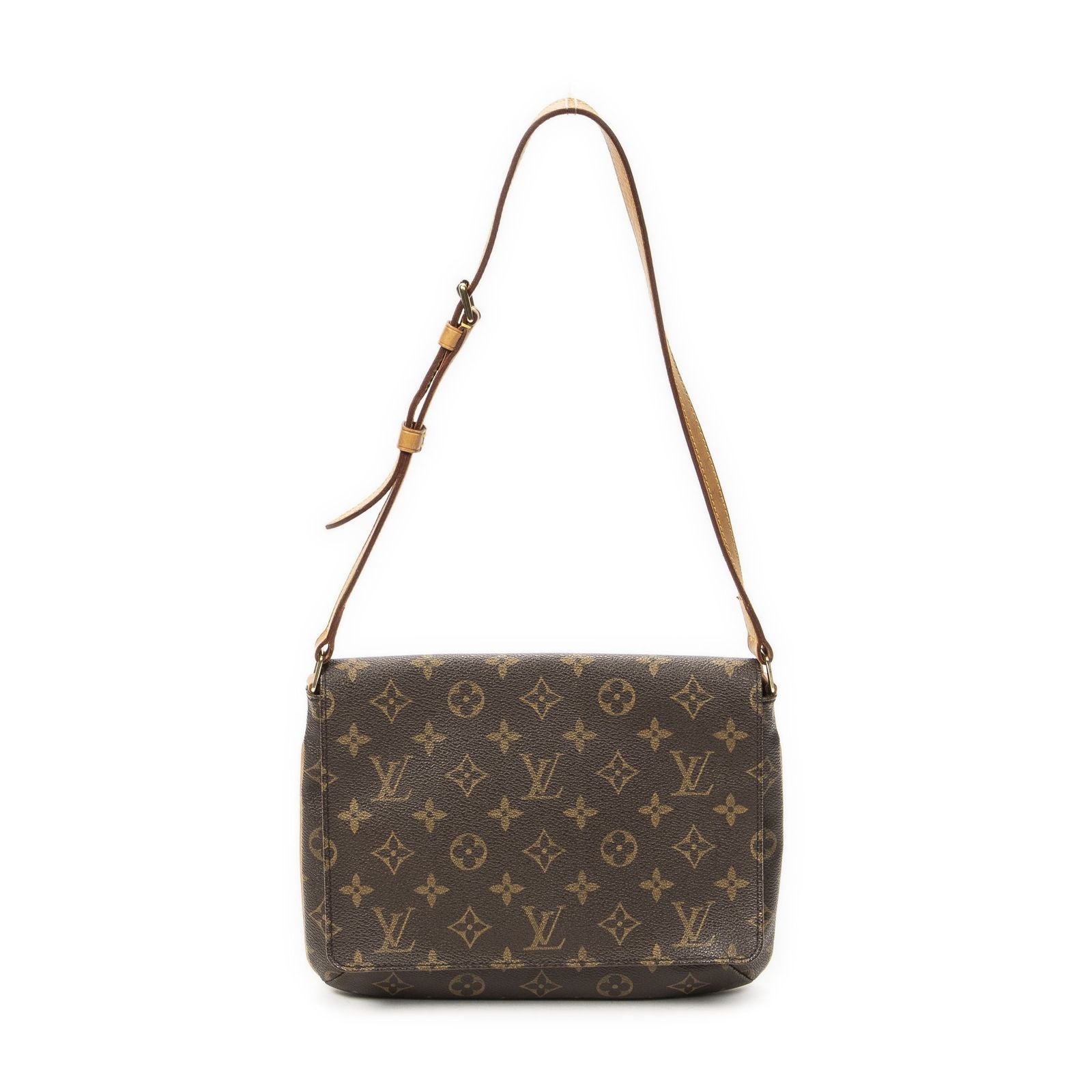 Louis Vuitton Musette Tango Brown Monogram Canvas