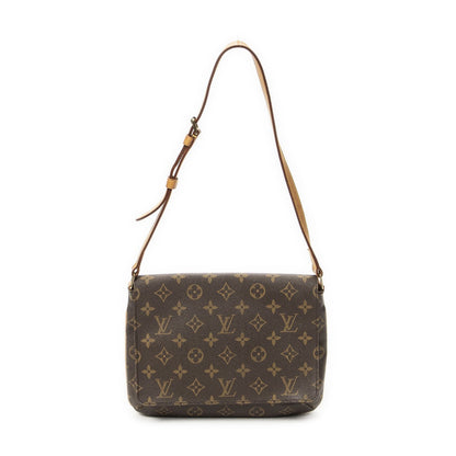 Louis Vuitton Musette Tango Brown Monogram Canvas