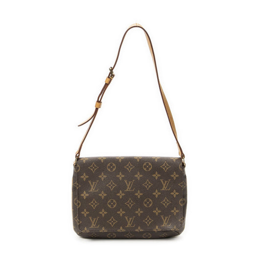 Louis Vuitton Musette Tango Brown Monogram Canvas