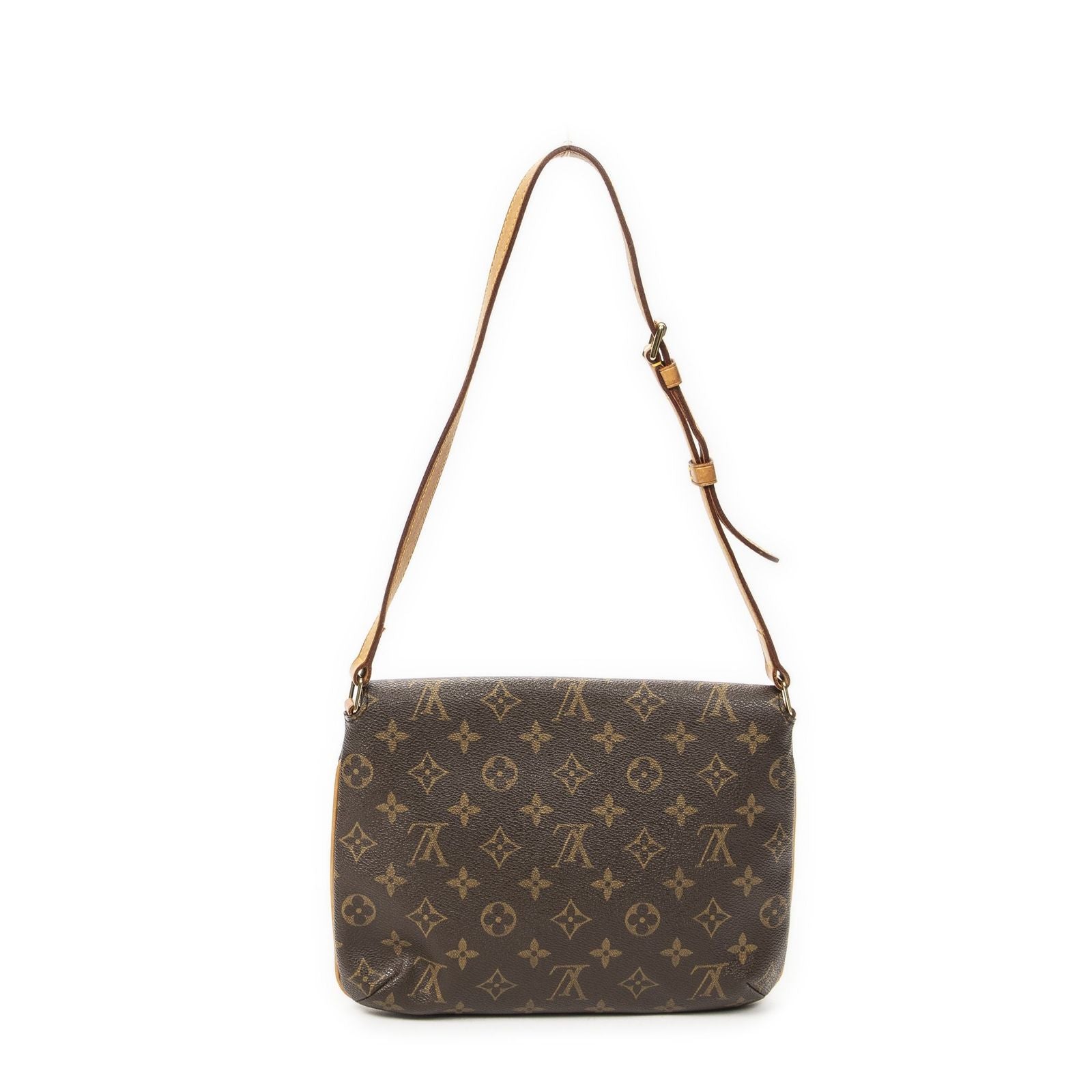 Louis Vuitton Musette Tango Brown Monogram Canvas — view 5