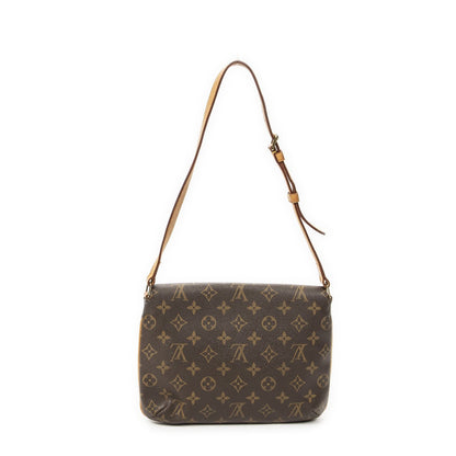Louis Vuitton Musette Tango Brown Monogram Canvas — view 5