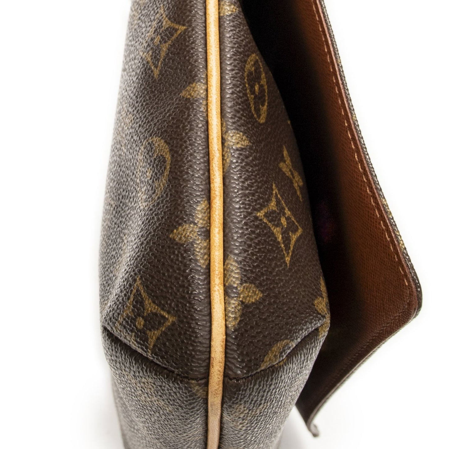 Louis Vuitton Musette Tango Brown Monogram Canvas — view 7