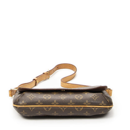 Louis Vuitton Musette Tango Brown Monogram Canvas — view 6