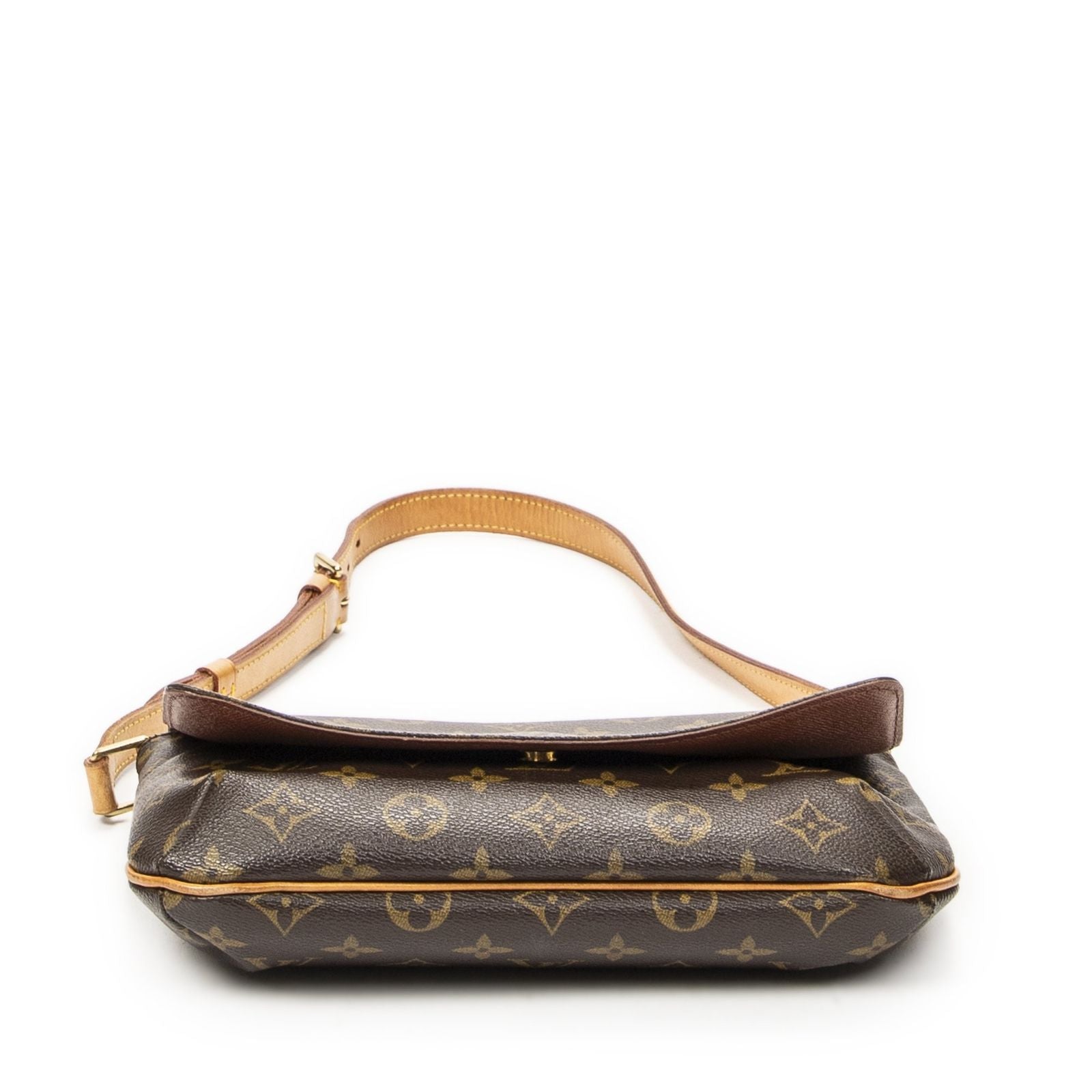 Louis Vuitton Musette Tango Brown Monogram Canvas — view 6