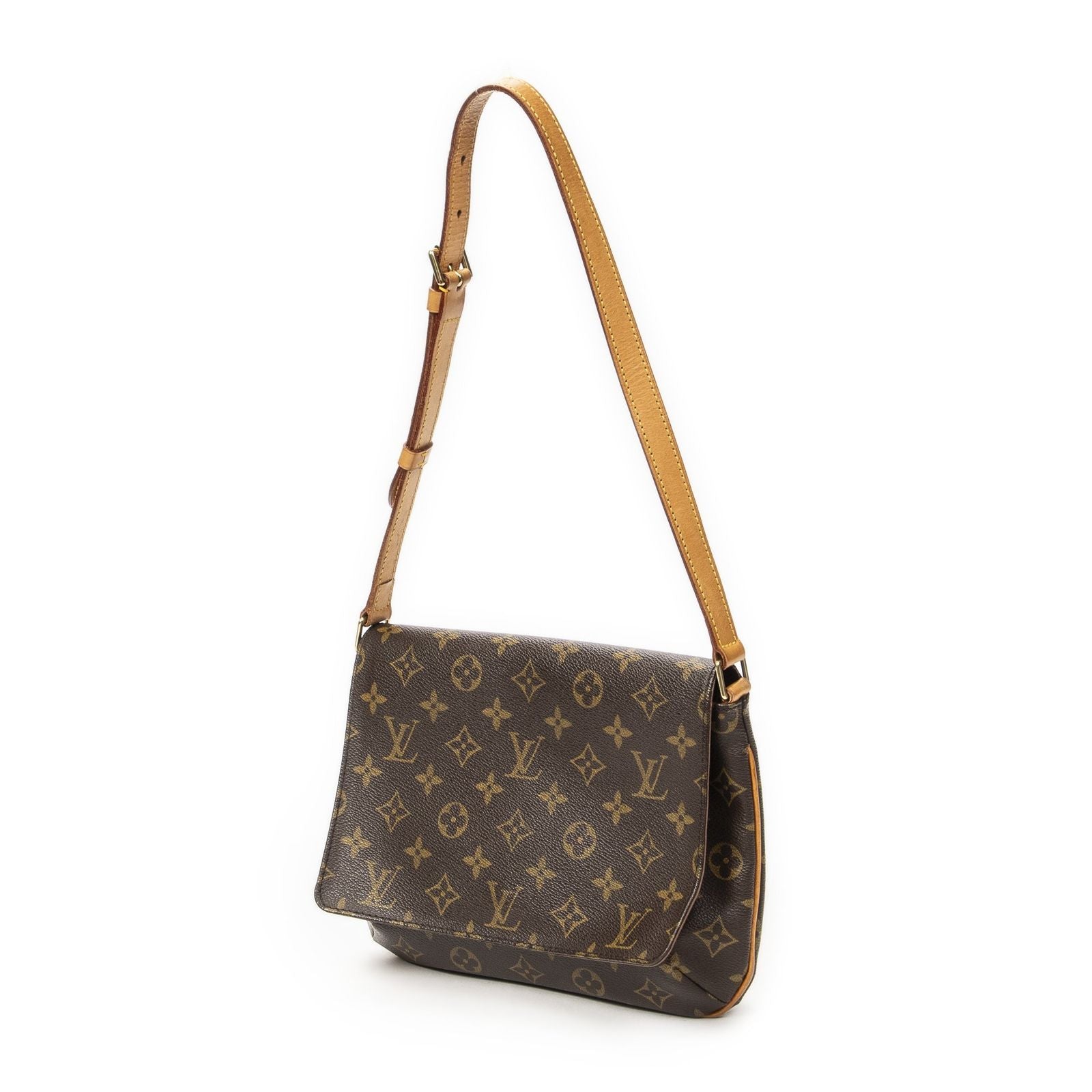 Louis Vuitton Musette Tango Brown Monogram Canvas — view 2