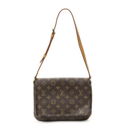 Louis Vuitton Musette Tango Brown Monogram Canvas