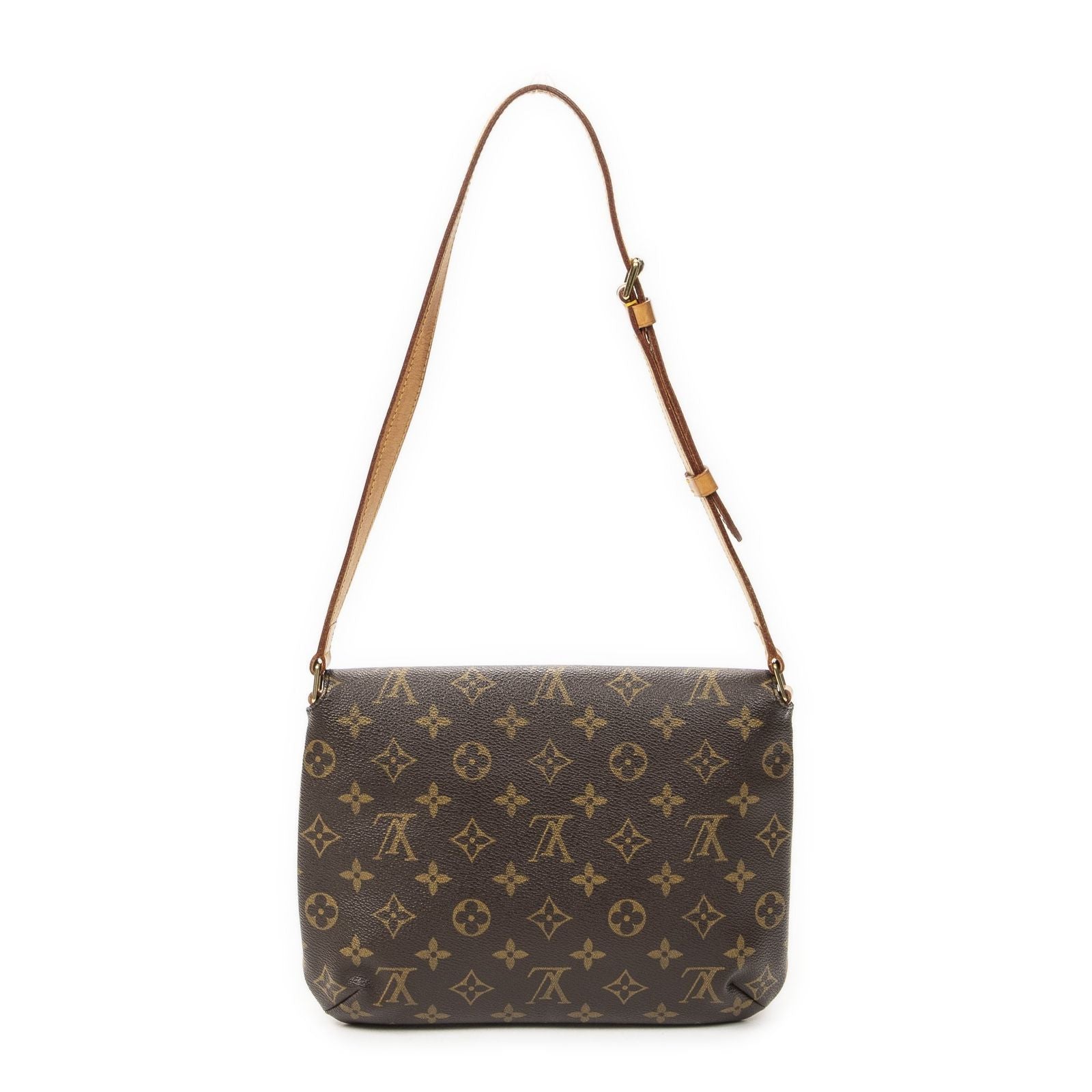 Louis Vuitton Musette Tango Brown Monogram Canvas — view 5