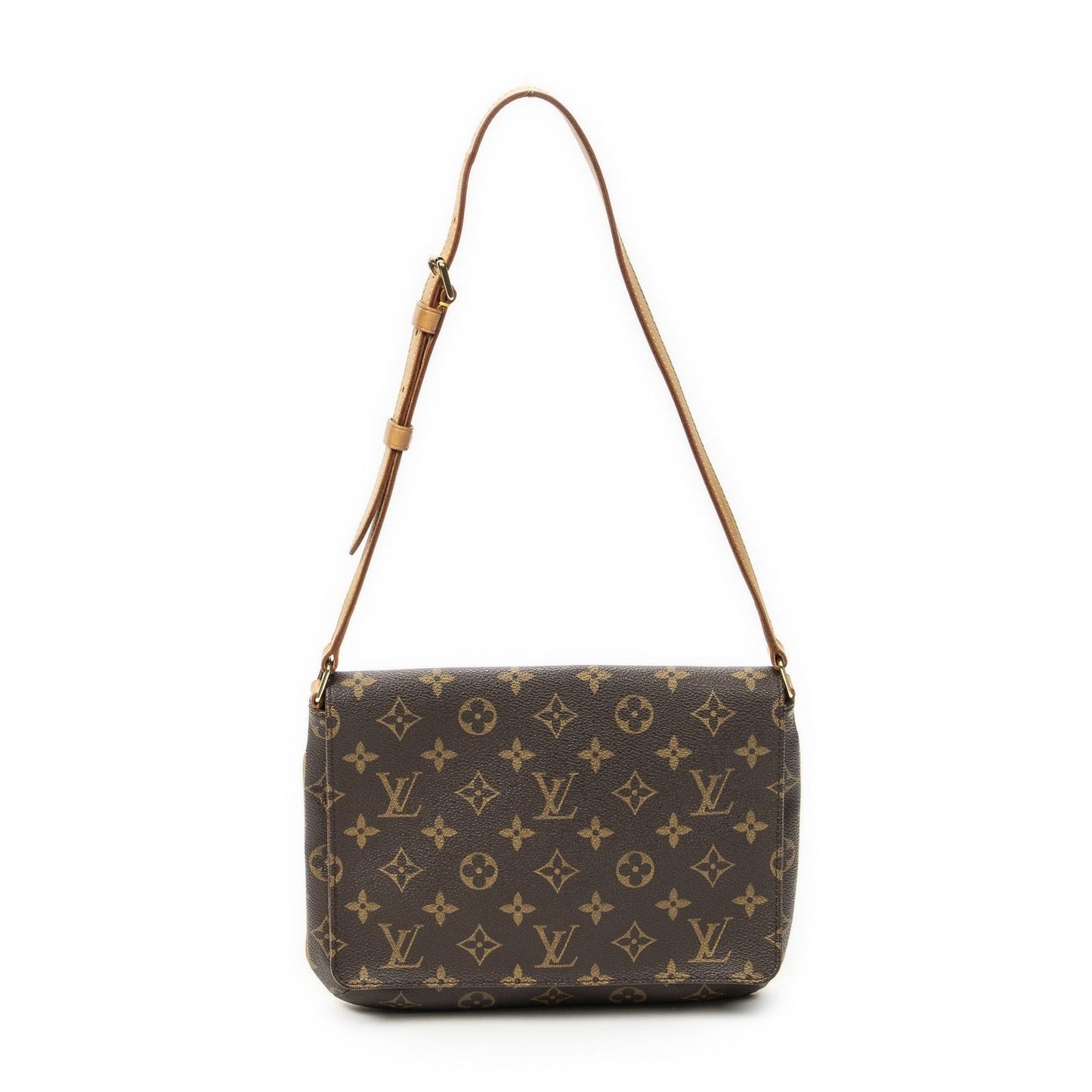 Louis Vuitton Musette Tango Brown Monogram Canvas