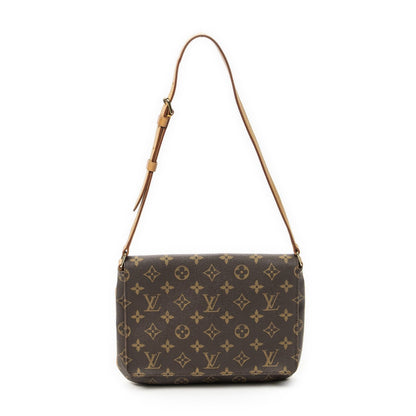 Louis Vuitton Musette Tango Brown Monogram Canvas