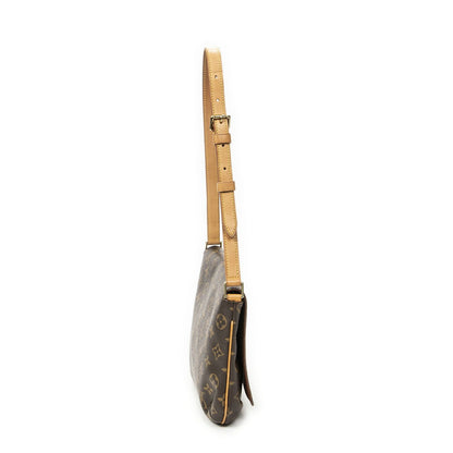Louis Vuitton Musette Tango Brown Monogram Canvas — view 4