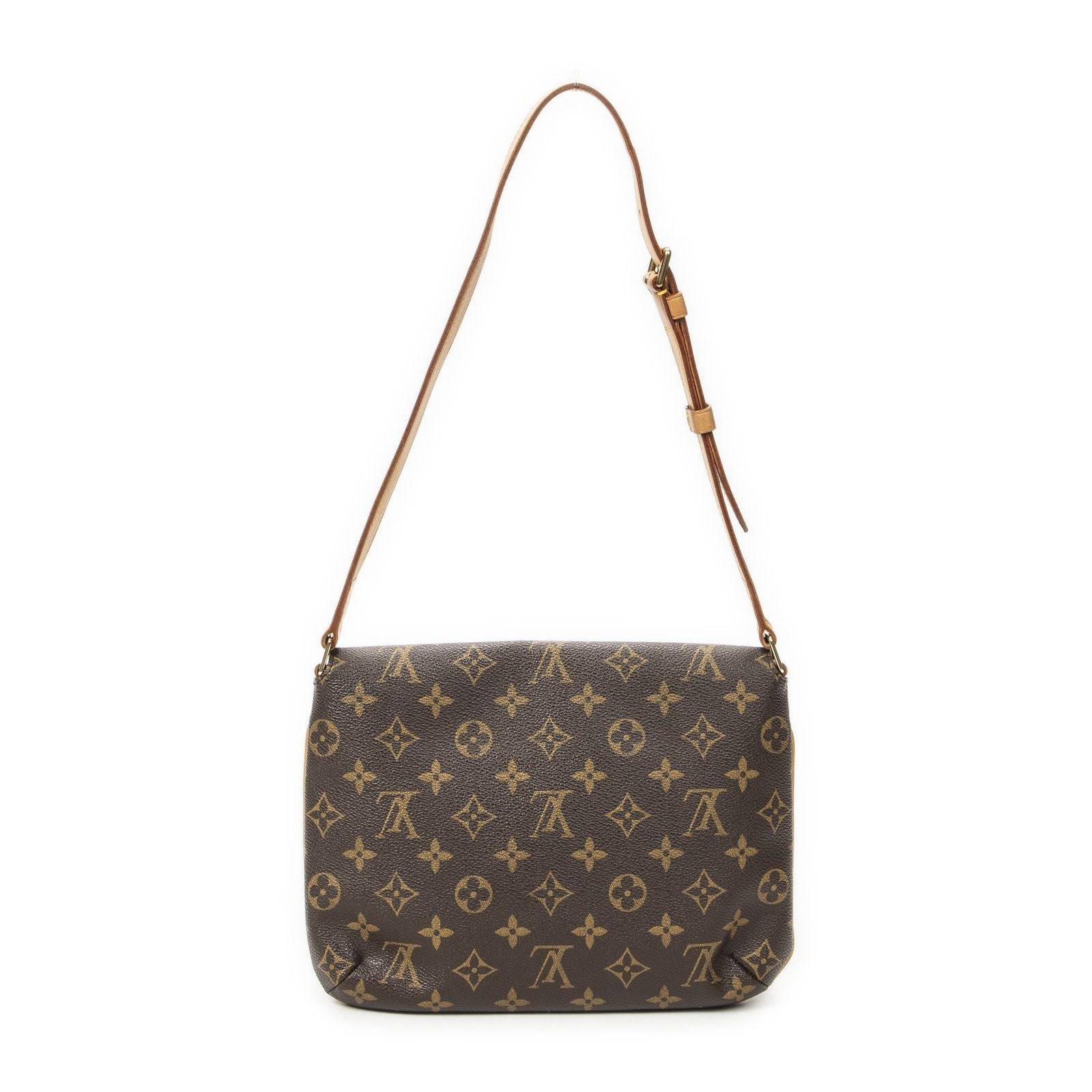 Louis Vuitton Musette Tango Brown Monogram Canvas — view 5