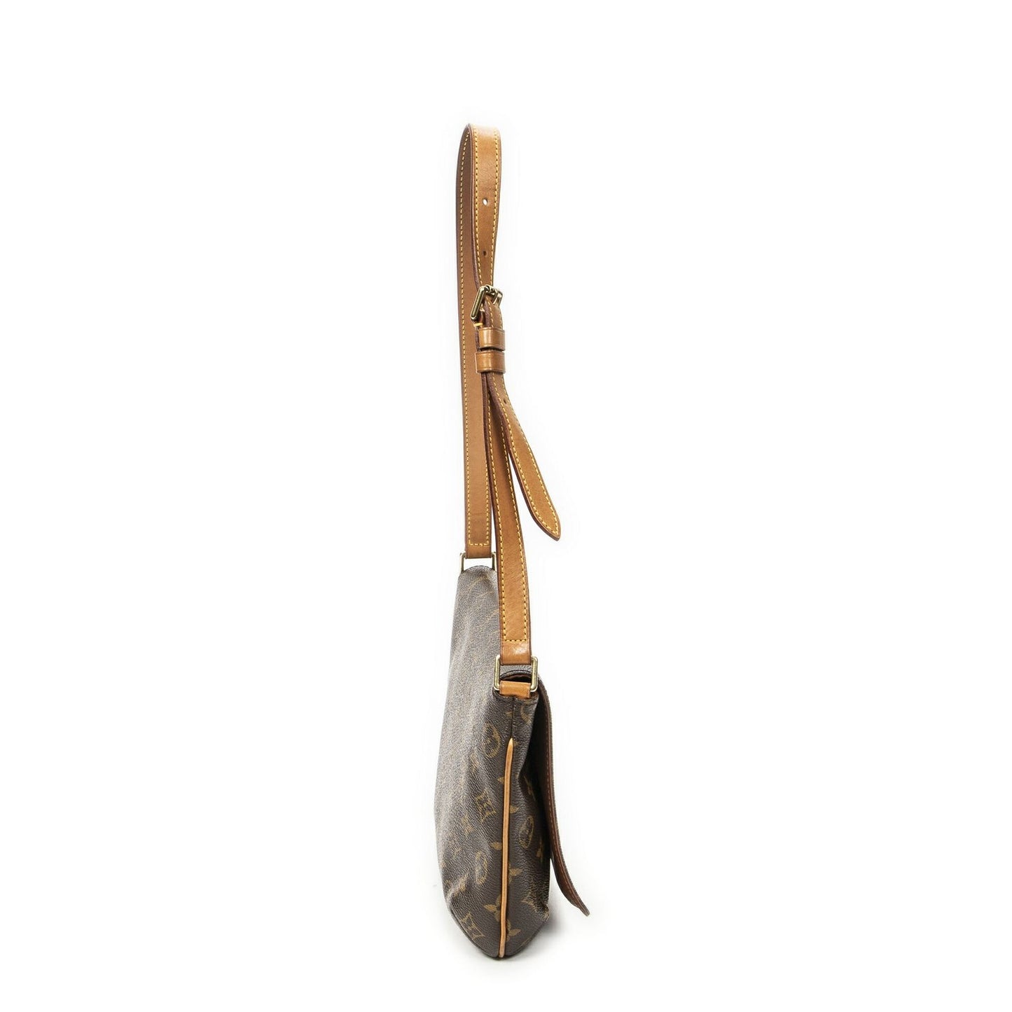 Louis Vuitton Musette Tango Brown Monogram Canvas — view 4