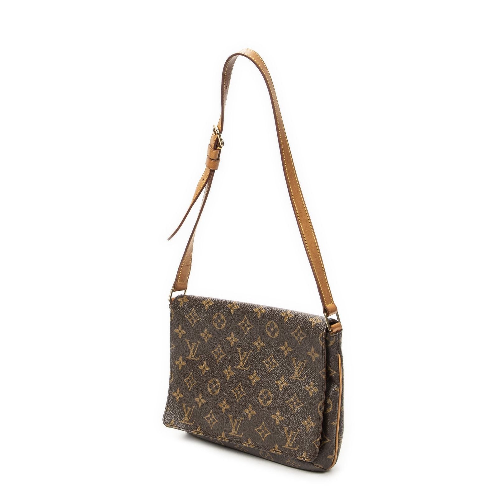 Louis Vuitton Musette Tango Brown Monogram Canvas — view 2