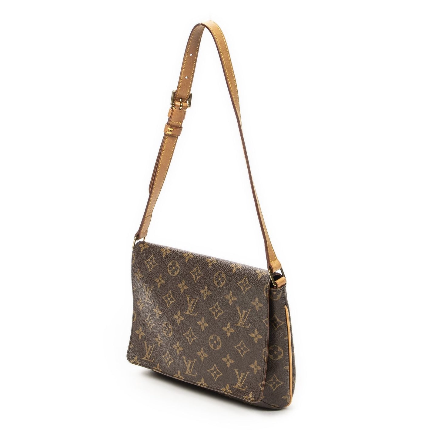 Louis Vuitton Musette Tango Brown Monogram Canvas — view 2