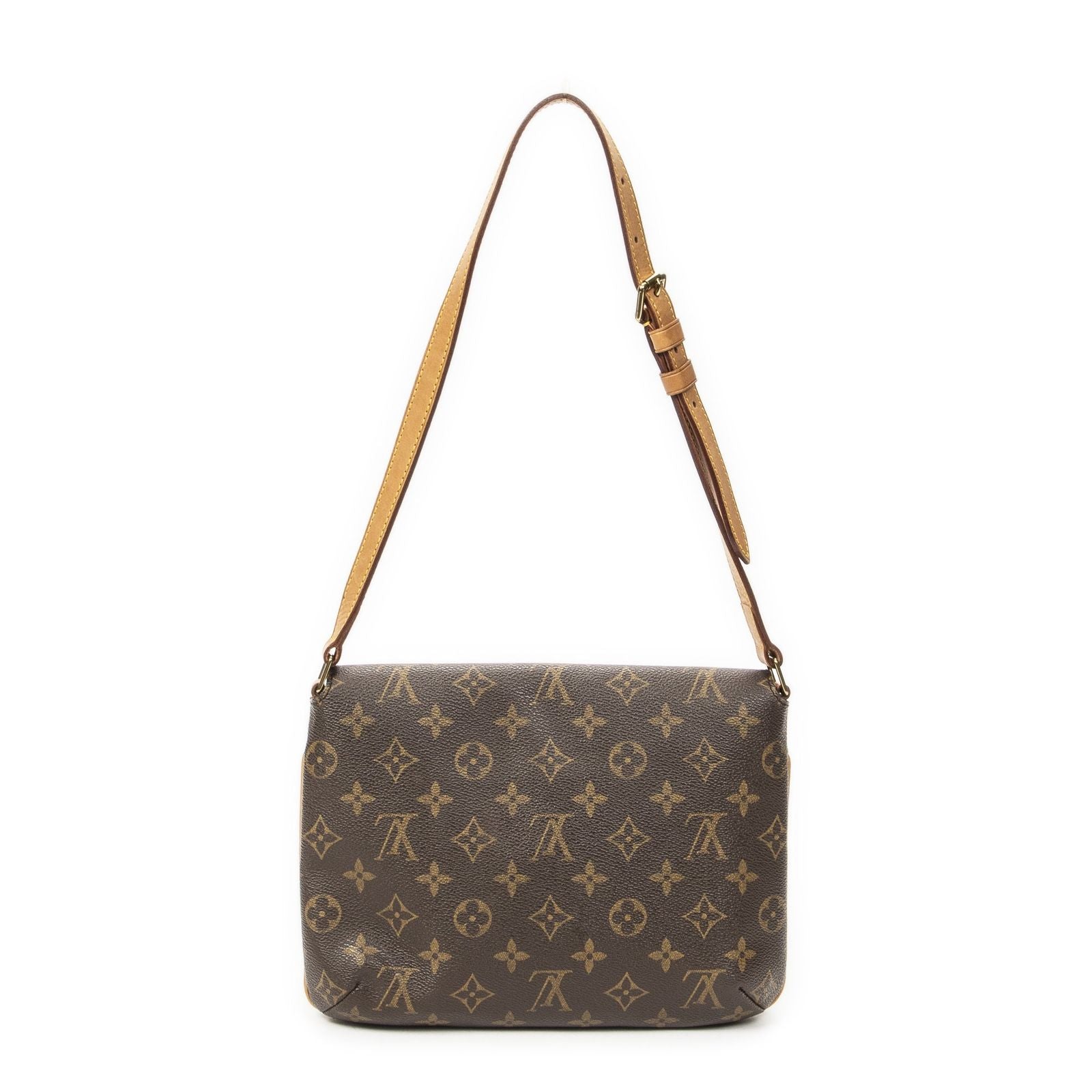 Louis Vuitton Musette Tango Brown Monogram Canvas — view 5