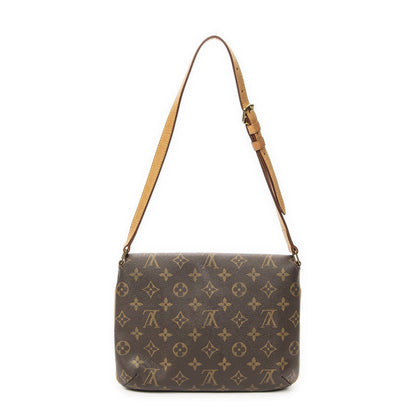 Louis Vuitton Musette Tango Brown Monogram Canvas — view 5