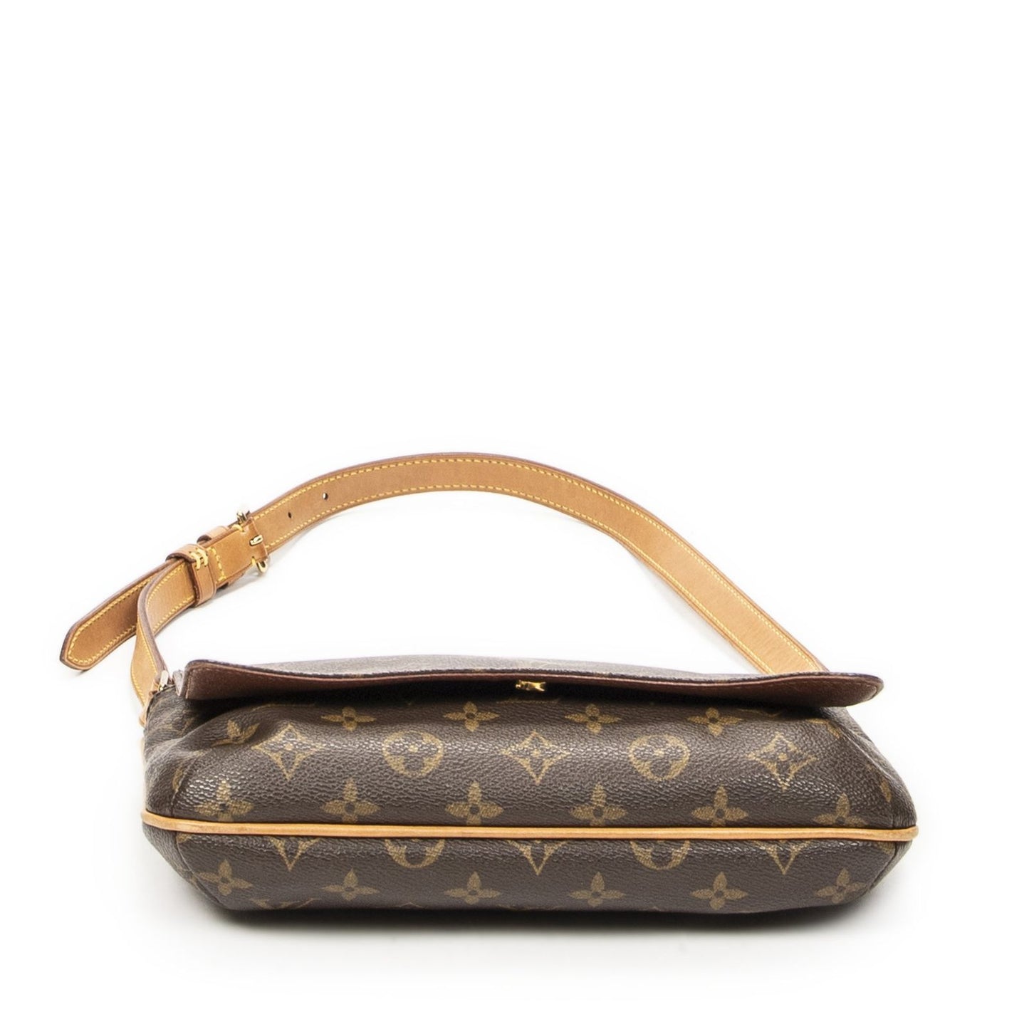 Louis Vuitton Musette Tango Brown Monogram Canvas — view 6