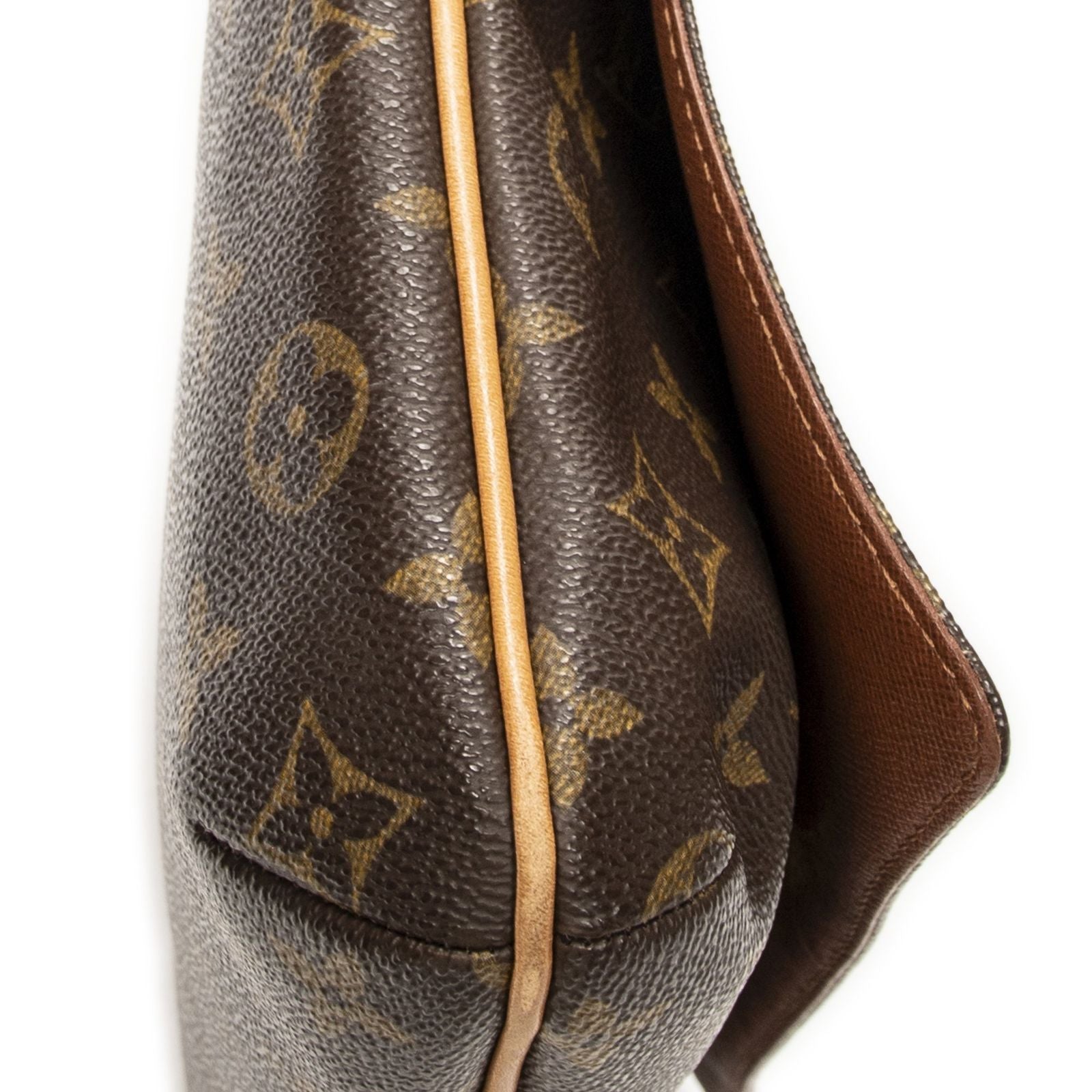 Louis Vuitton Musette Tango Brown Monogram Canvas — view 7