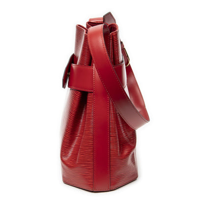 Louis Vuitton Sac Deport Red Epi — view 3