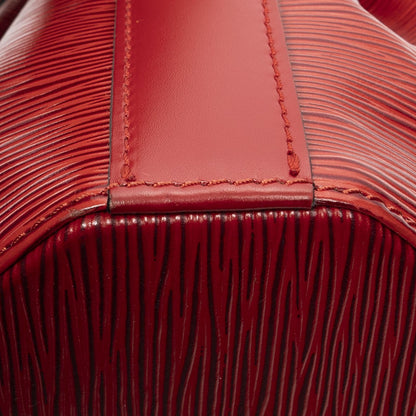 Louis Vuitton Sac Deport Red Epi — view 8