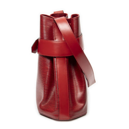 Louis Vuitton Sac Deport Red Epi — view 3