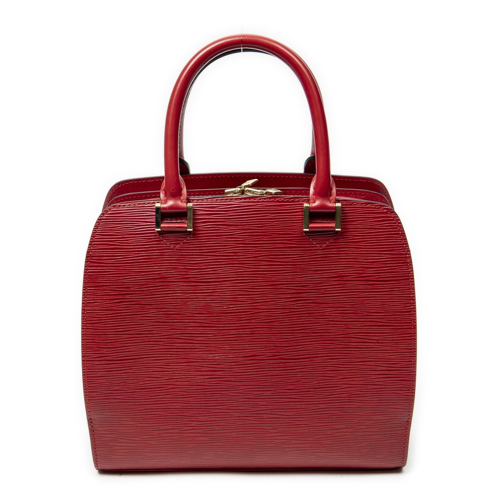 Louis Vuitton Pont Neuf Red Epi — view 5