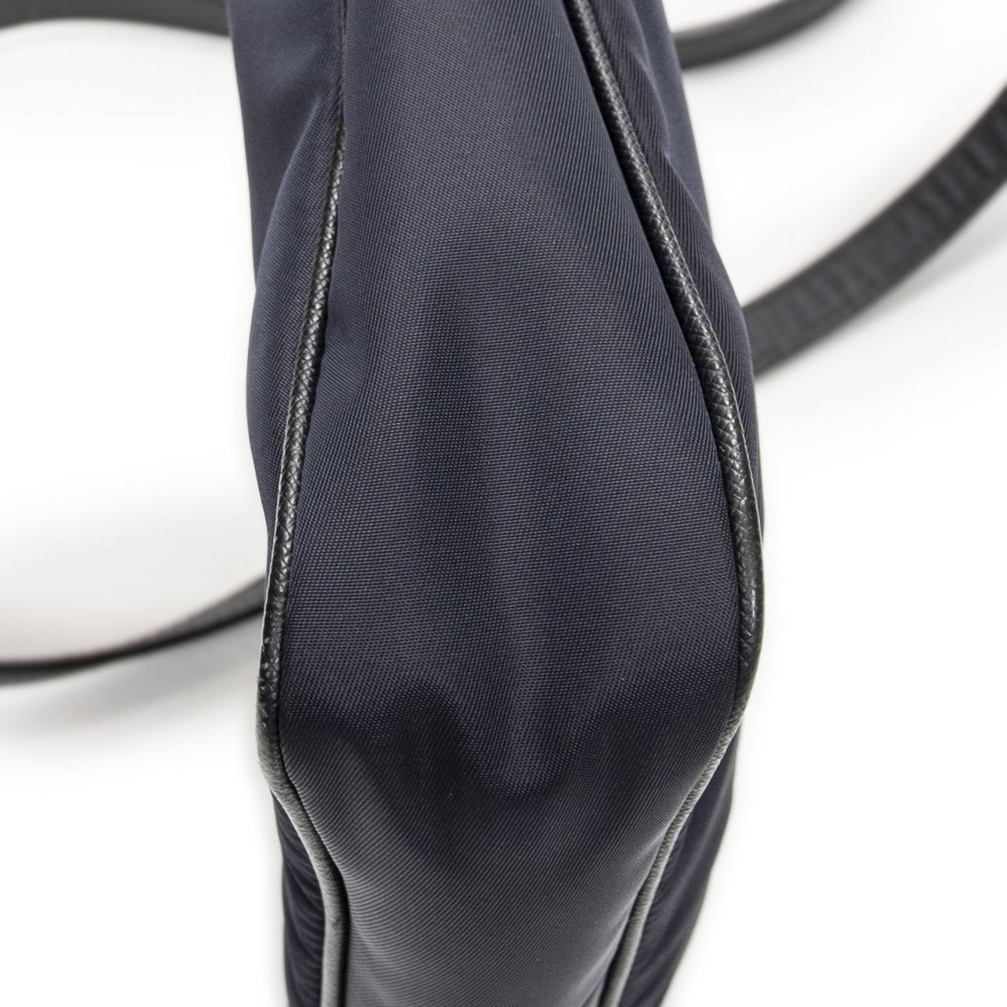 Prada Thumb Crossbody Navy Nylon Canvas — view 7