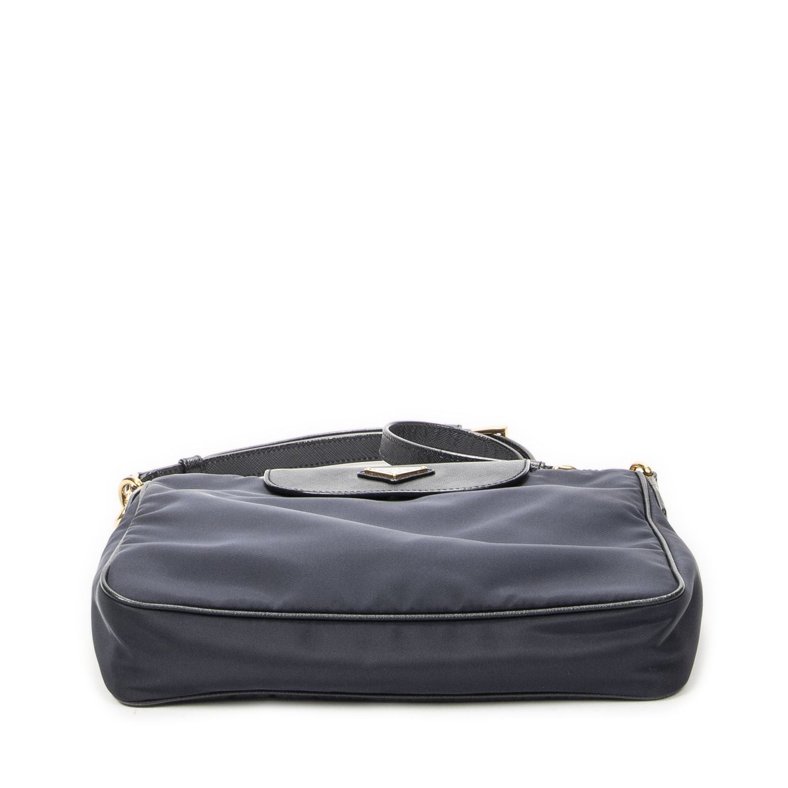 Prada Thumb Crossbody Navy Nylon Canvas — view 6