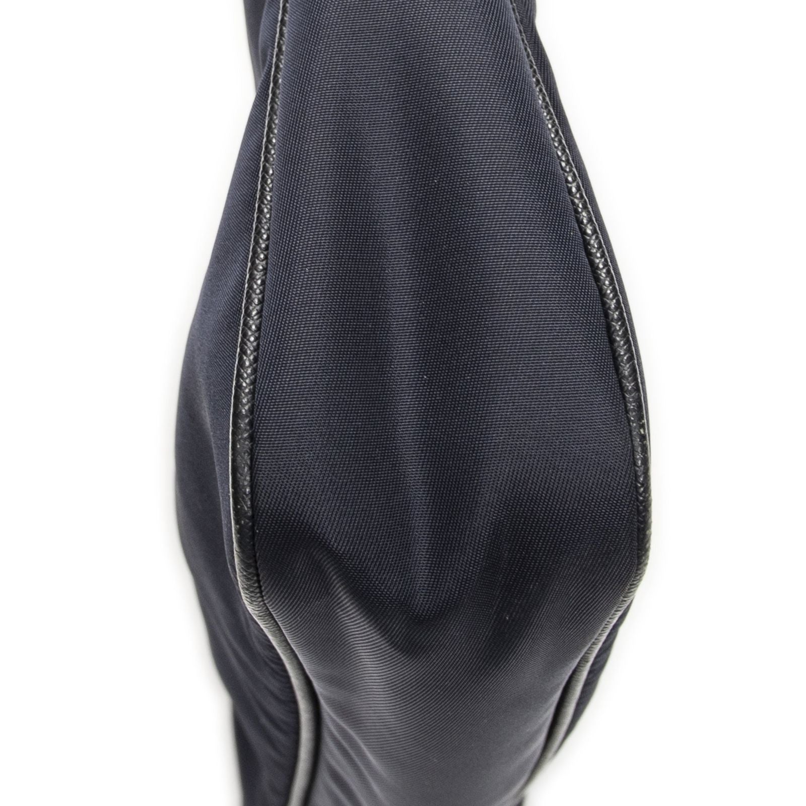 Prada Thumb Crossbody Navy Nylon Canvas — view 8