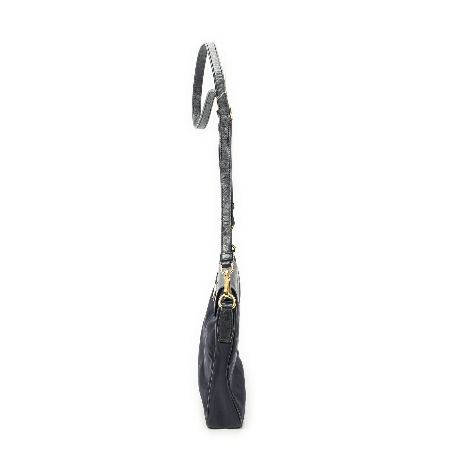 Prada Thumb Crossbody Navy Nylon Canvas — view 3