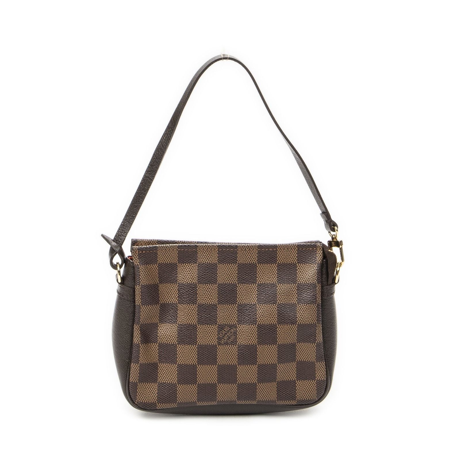 Louis Vuitton Trousse Makeup Pouch Brown Damier Ebene