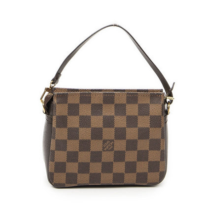 Louis Vuitton Trousse Makeup Pouch Brown Damier Ebene