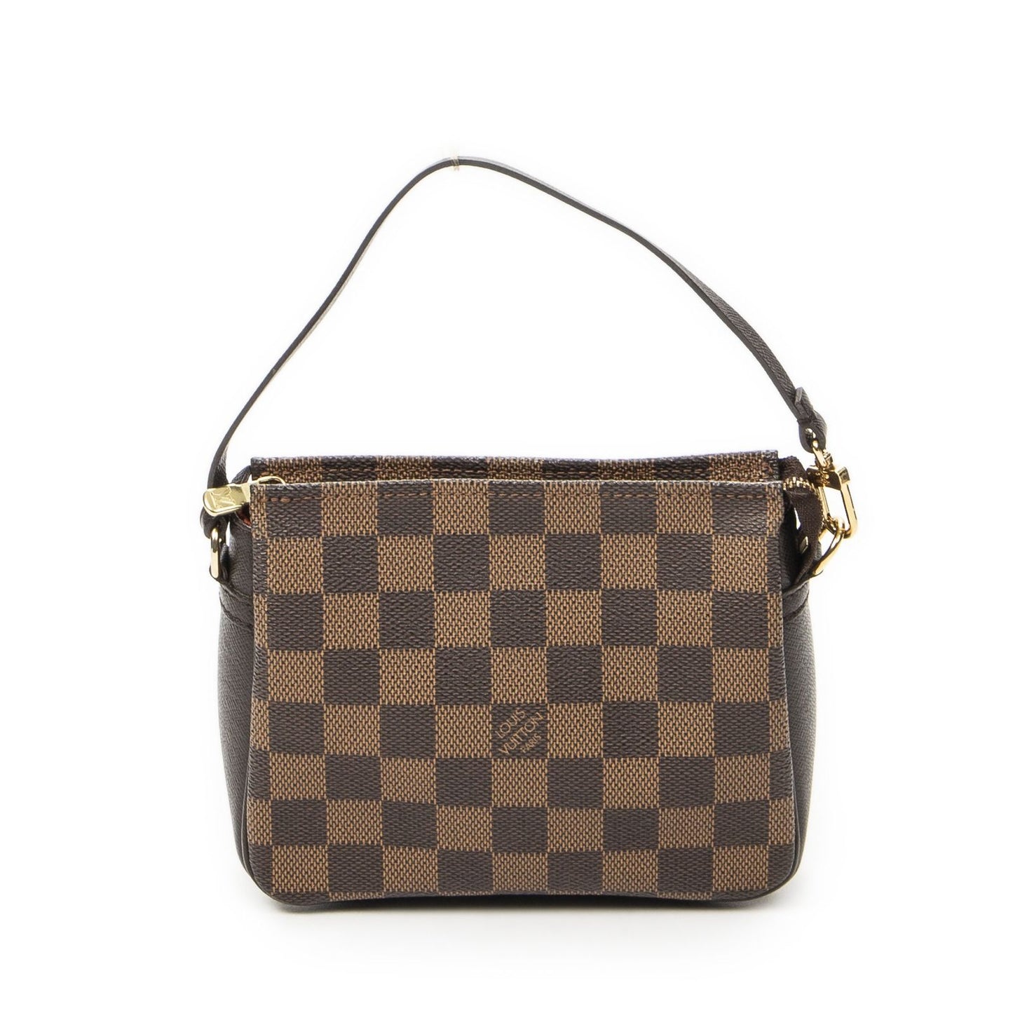 Louis Vuitton Trousse Makeup Pouch Brown Damier Ebene