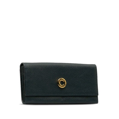 Celine Circle Logo Wallet Navy Leather — view 2