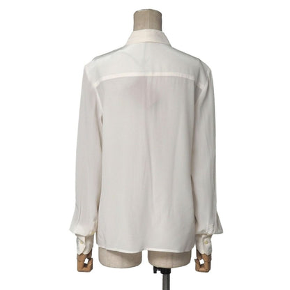 Miu Miu Long Sleeve Shirt 40 All Silk Blouse — view 2
