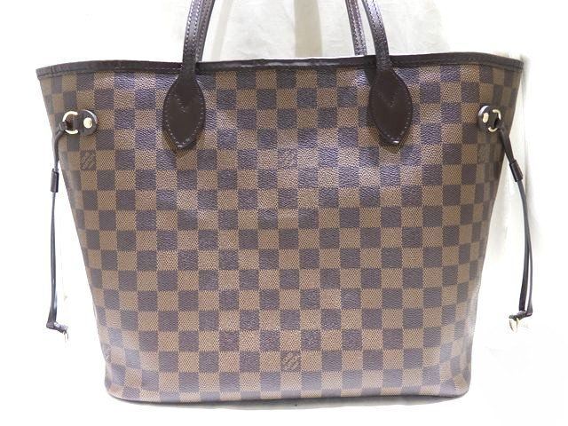 Louis Vuitton Neverfull MM Tote Pouch Missing Damier
